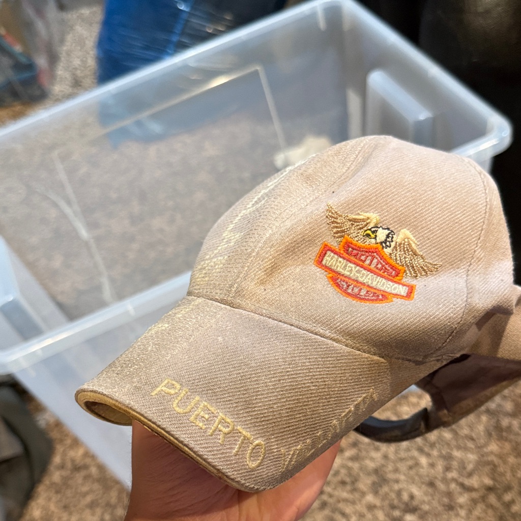 Harley-Davidson Tan Embroidered Eagle Baseball Cap